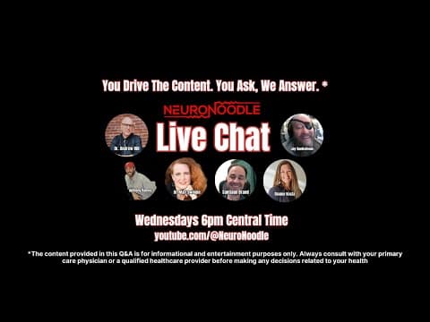 🧠 NeuroNoodle Q&A Live: Ask Neurofeedback Experts Jay Gunkelman, Dr. Andrew Hill, Dr. Mari Swingle